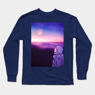 Perseid Meteor Shower Long Sleeve T-Shirt